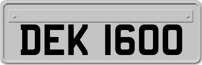 DEK1600
