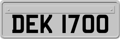 DEK1700