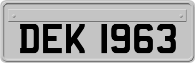 DEK1963
