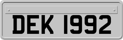 DEK1992