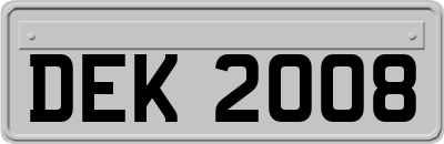 DEK2008
