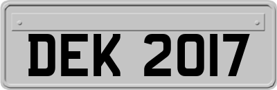 DEK2017