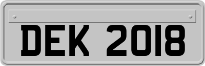 DEK2018