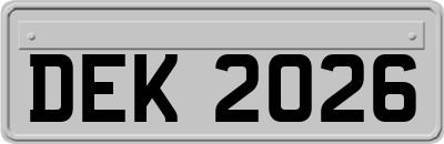 DEK2026