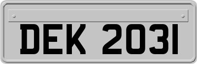 DEK2031
