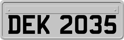 DEK2035