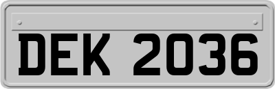 DEK2036