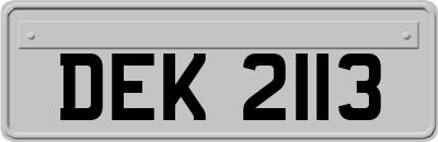 DEK2113