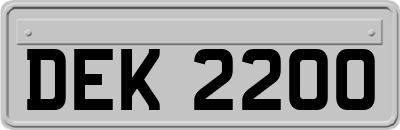 DEK2200