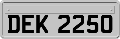DEK2250