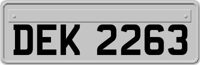 DEK2263