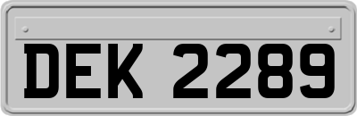 DEK2289