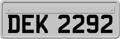 DEK2292