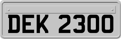 DEK2300