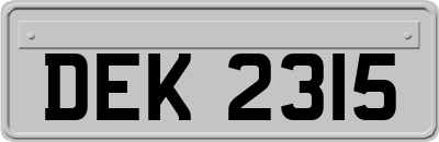 DEK2315