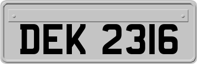 DEK2316
