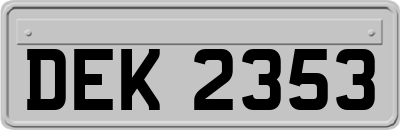 DEK2353