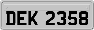 DEK2358