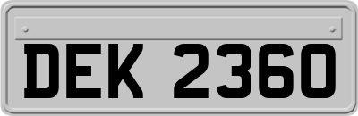 DEK2360