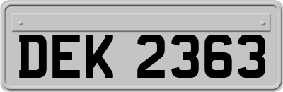 DEK2363
