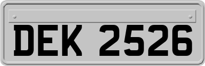 DEK2526