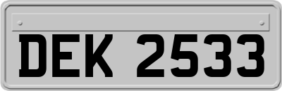 DEK2533