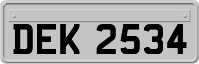DEK2534
