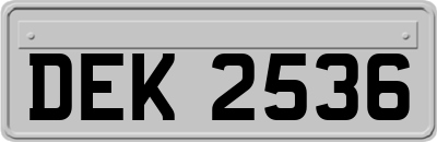 DEK2536