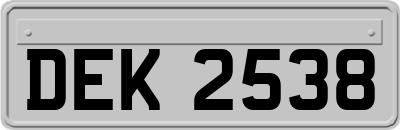 DEK2538