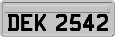 DEK2542