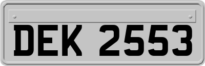 DEK2553