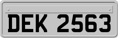 DEK2563