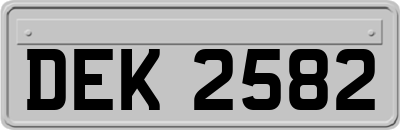 DEK2582