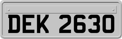 DEK2630