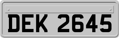 DEK2645