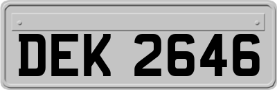 DEK2646