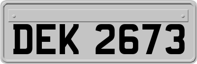 DEK2673