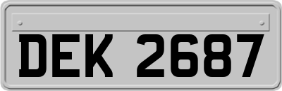 DEK2687