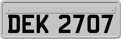 DEK2707