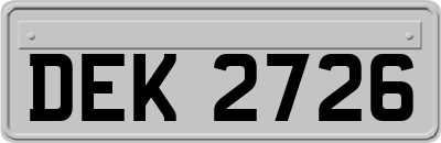 DEK2726