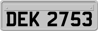 DEK2753