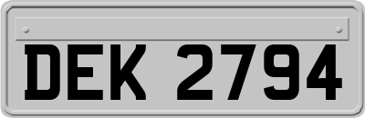DEK2794