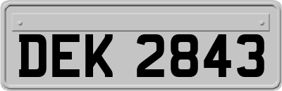 DEK2843