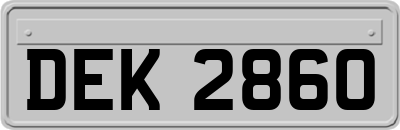 DEK2860