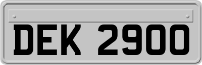 DEK2900