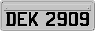 DEK2909