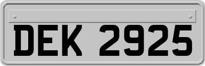 DEK2925