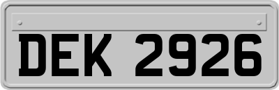 DEK2926