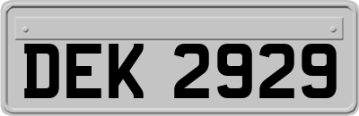 DEK2929