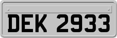 DEK2933